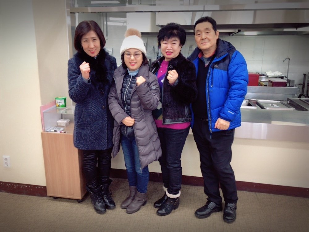 식당 개인 자원봉사자분들^^